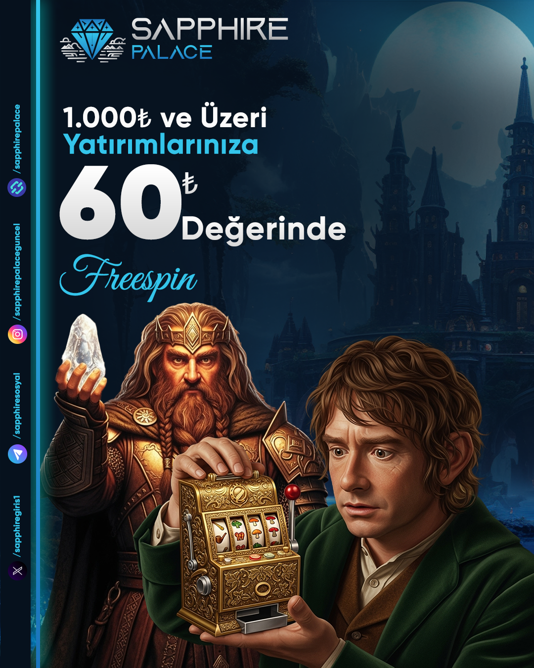 Sapphire Palace kayıp bonusu çevrim oranları ile şeffaf bonus politikasını keşfedin. Çevrim şartları, hesaplama yöntemleri ve adil oyun prensipleri hakkında detaylı bilgi.